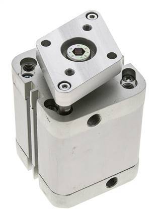 ISO 21287 Kompakter doppeltwirkender Zylinder 50-40mm - magnetisch - nicht drehend