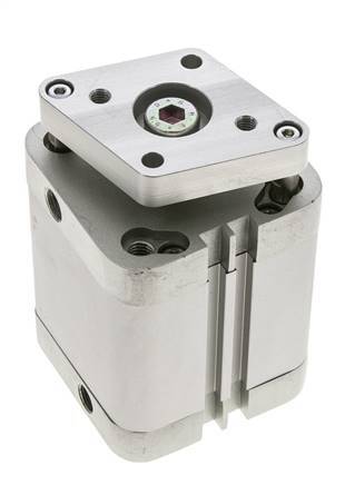 ISO 21287 Kompakter doppeltwirkender Zylinder 50-40mm - magnetisch - nicht drehend