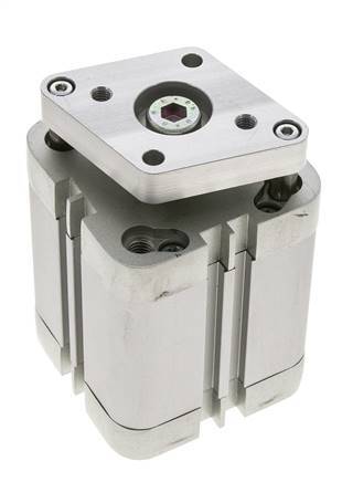 ISO 21287 Kompakter doppeltwirkender Zylinder 50-40mm - magnetisch - nicht drehend