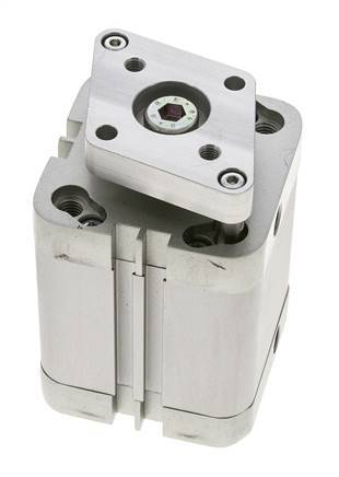 ISO 21287 Kompakter doppeltwirkender Zylinder 50-40mm - magnetisch - nicht drehend