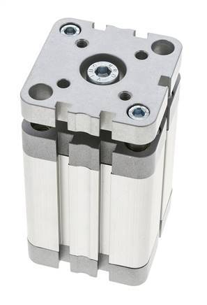 ISO 21287 Kompakter doppeltwirkender Zylinder 50-50mm - magnetisch - nicht drehend