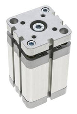 ISO 21287 Kompakter doppeltwirkender Zylinder 50-50mm - magnetisch - nicht drehend