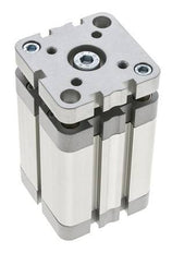 ISO 21287 Kompakter doppeltwirkender Zylinder 50-50mm - magnetisch - nicht drehend
