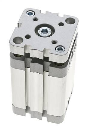 ISO 21287 Kompakter doppeltwirkender Zylinder 50-50mm - magnetisch - nicht drehend