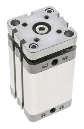 ISO 21287 Compact Double Acting Cylinder 50-60mm - Magnetic - Non-Rotating