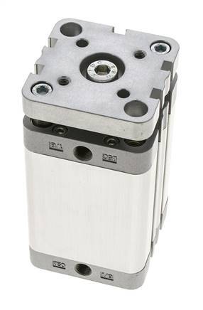 ISO 21287 Kompakter doppeltwirkender Zylinder 50-60mm - magnetisch - nicht drehend