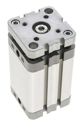 ISO 21287 Kompakter doppeltwirkender Zylinder 50-60mm - magnetisch - nicht drehend