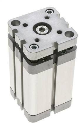 ISO 21287 Kompakter doppeltwirkender Zylinder 50-60mm - magnetisch - nicht drehend
