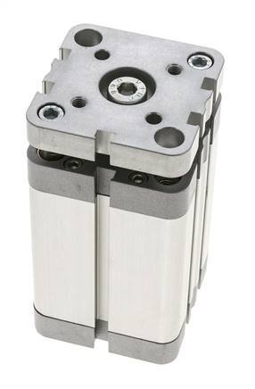 ISO 21287 Kompakter doppeltwirkender Zylinder 50-60mm - magnetisch - nicht drehend