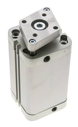 ISO 21287 Kompakter doppeltwirkender Zylinder 50-80mm - magnetisch - nicht drehend