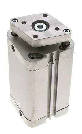 ISO 21287 Kompakter doppeltwirkender Zylinder 50-80mm - magnetisch - nicht drehend