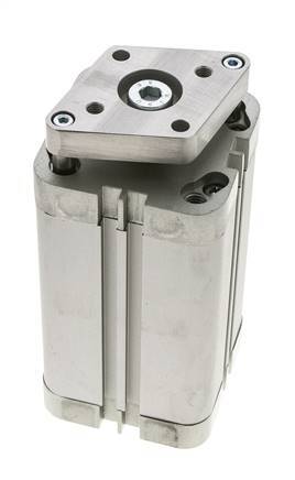 ISO 21287 Kompakter doppeltwirkender Zylinder 50-80mm - magnetisch - nicht drehend