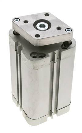 ISO 21287 Kompakter doppeltwirkender Zylinder 50-80mm - magnetisch - nicht drehend