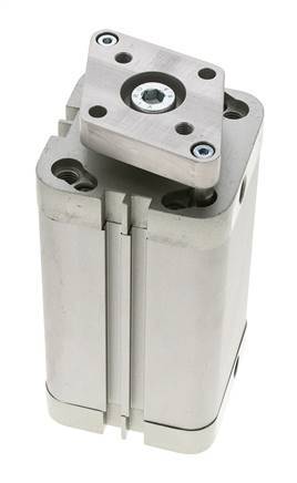 ISO 21287 Kompakter doppeltwirkender Zylinder 50-80mm - magnetisch - nicht drehend