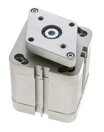 ISO 21287 Kompakter doppeltwirkender Zylinder 63-30mm - magnetisch - nicht drehend