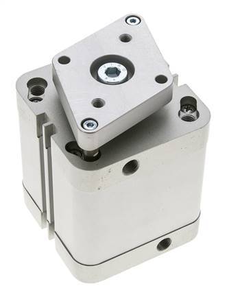 ISO 21287 Kompakter doppeltwirkender Zylinder 63-40mm - magnetisch - nicht drehend