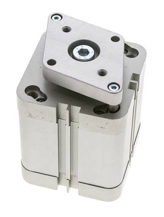 ISO 21287 Kompakter doppeltwirkender Zylinder 63-40mm - magnetisch - nicht drehend