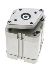 ISO 21287 Kompakter doppeltwirkender Zylinder 63-40mm - magnetisch - nicht drehend