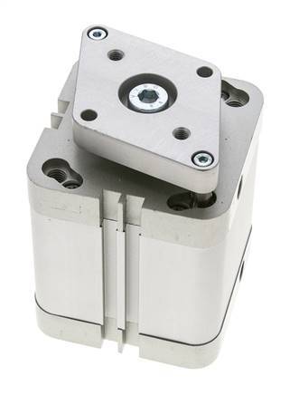 ISO 21287 Kompakter doppeltwirkender Zylinder 63-40mm - magnetisch - nicht drehend