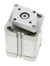 ISO 21287 Kompakter doppeltwirkender Zylinder 63-40mm - magnetisch - nicht drehend