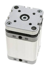 ISO 21287 Kompakter doppeltwirkender Zylinder 63-50mm - magnetisch - nicht drehend