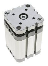 ISO 21287 Kompakter doppeltwirkender Zylinder 63-50mm - magnetisch - nicht drehend