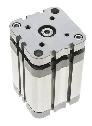 ISO 21287 Kompakter doppeltwirkender Zylinder 63-50mm - magnetisch - nicht drehend