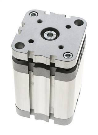 ISO 21287 Kompakter doppeltwirkender Zylinder 63-50mm - magnetisch - nicht drehend