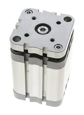 ISO 21287 Kompakter doppeltwirkender Zylinder 63-50mm - magnetisch - nicht drehend