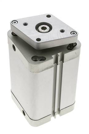 ISO 21287 Kompakter doppeltwirkender Zylinder 63-80mm - magnetisch - nicht drehend