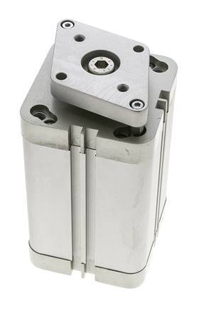 ISO 21287 Kompakter doppeltwirkender Zylinder 63-80mm - magnetisch - nicht drehend
