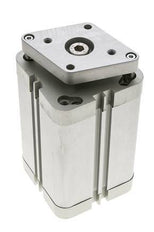 ISO 21287 Kompakter doppeltwirkender Zylinder 63-80mm - magnetisch - nicht drehend