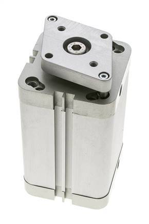 ISO 21287 Kompakter doppeltwirkender Zylinder 63-80mm - magnetisch - nicht drehend