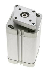 ISO 21287 Kompakter doppeltwirkender Zylinder 63-80mm - magnetisch - nicht drehend