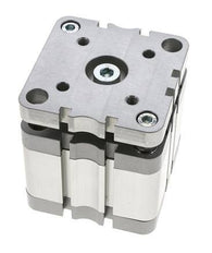 ISO 21287 Kompakter doppeltwirkender Zylinder 80-25mm - magnetisch - nicht drehend