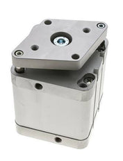 ISO 21287 Kompakter doppeltwirkender Zylinder 80-50mm - magnetisch - nicht drehend