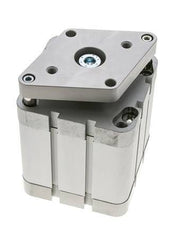 ISO 21287 Kompakter doppeltwirkender Zylinder 80-50mm - magnetisch - nicht drehend