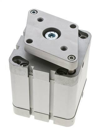 ISO 21287 Kompakter doppeltwirkender Zylinder 80-50mm - magnetisch - nicht drehend