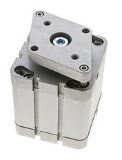 ISO 21287 Kompakter doppeltwirkender Zylinder 80-50mm - magnetisch - nicht drehend