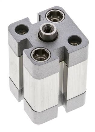 ISO 21287 Einfachwirkender Kompaktzylinder 20-15mm - Magnetisch