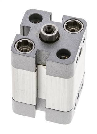 ISO 21287 Einfachwirkender Kompaktzylinder 20-15mm - Magnetisch