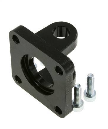 Gabelkopf mit Innengewinde 63 mm ISO 15552 ISO 21287 Brünierter Stahl