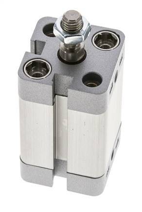 ISO 21287 Kompakter einfachwirkender Zylinder 20-25mm - Magnetisch - Stange mit Außengewinde