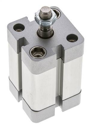 ISO 21287 Kompakter einfachwirkender Zylinder 25-25mm - Magnetisch - Stange mit Außengewinde
