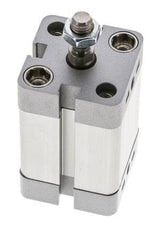 ISO 21287 Kompakter einfachwirkender Zylinder 25-25mm - Magnetisch - Stange mit Außengewinde