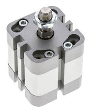 ISO 21287 Einfachwirkender Kompaktzylinder 32-10mm - Magnetisch - Stangengriff