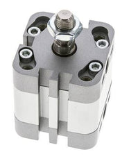 ISO 21287 Einfachwirkender Kompaktzylinder 32-10mm - Magnetisch - Stangengriff
