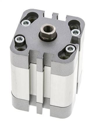 ISO 21287 Einfachwirkender Kompaktzylinder 32-20mm - Magnetisch