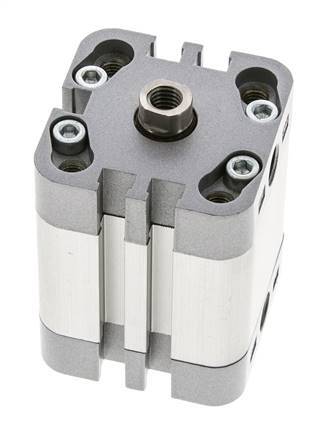 ISO 21287 Einfachwirkender Kompaktzylinder 32-20mm - Magnetisch