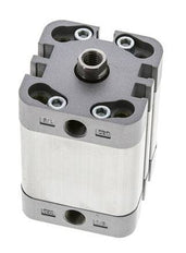 ISO 21287 Einfachwirkender Kompaktzylinder 32-25mm - Magnetisch